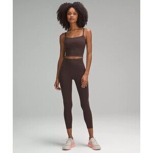 Lululemon. Wunder Train High-Rise Tight with Pockets 25" Espresso Size 8 NWT